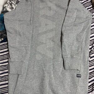 G-Star RAW Gray Sweatshirt Dress